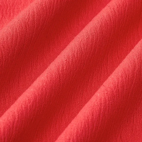 NWT Commense Red V-Neck Sleeveless Short Mini Sheath Dress - Picture 5 of 12